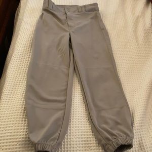 Grey Youth Champro Baseball pant size large